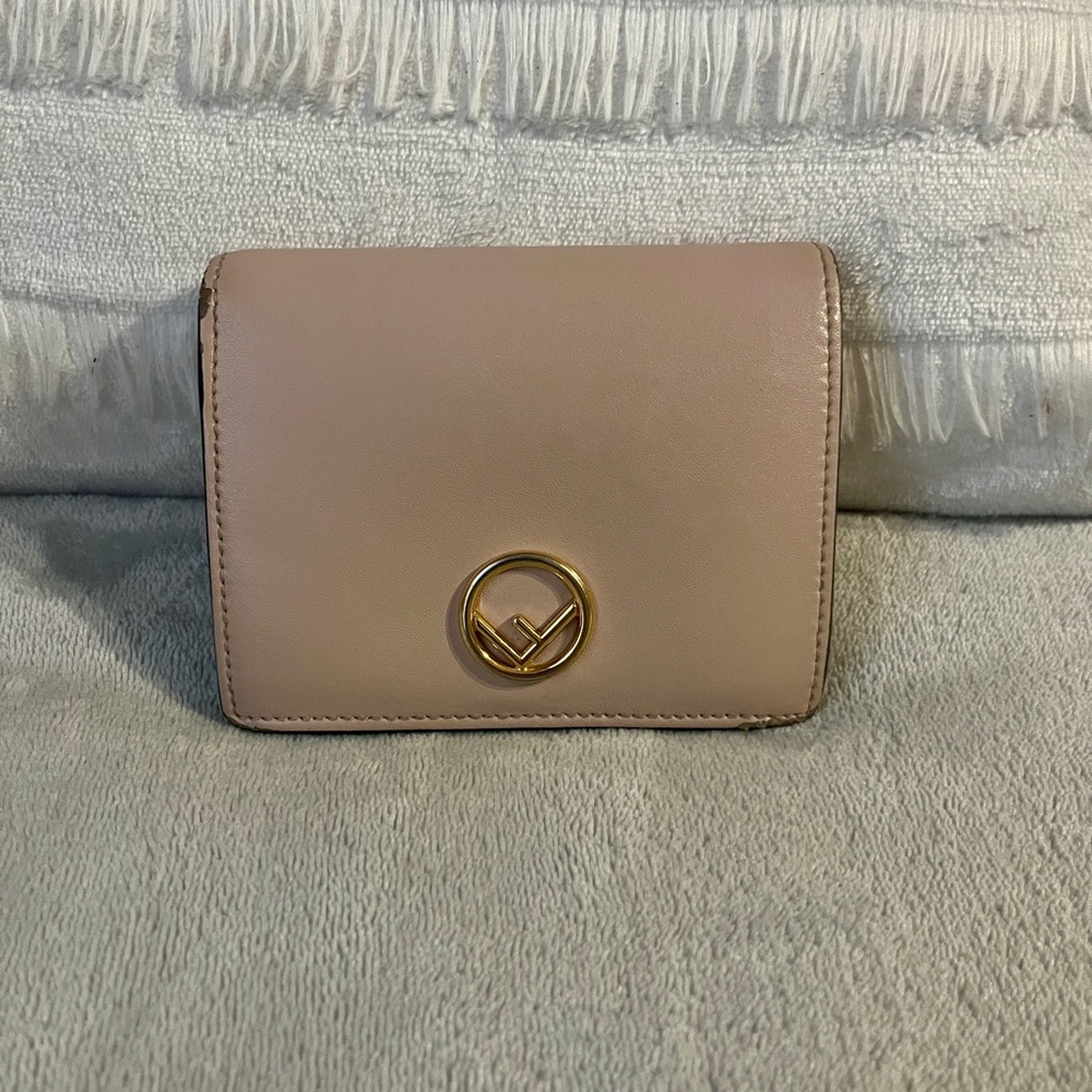 FENDI beige wallet